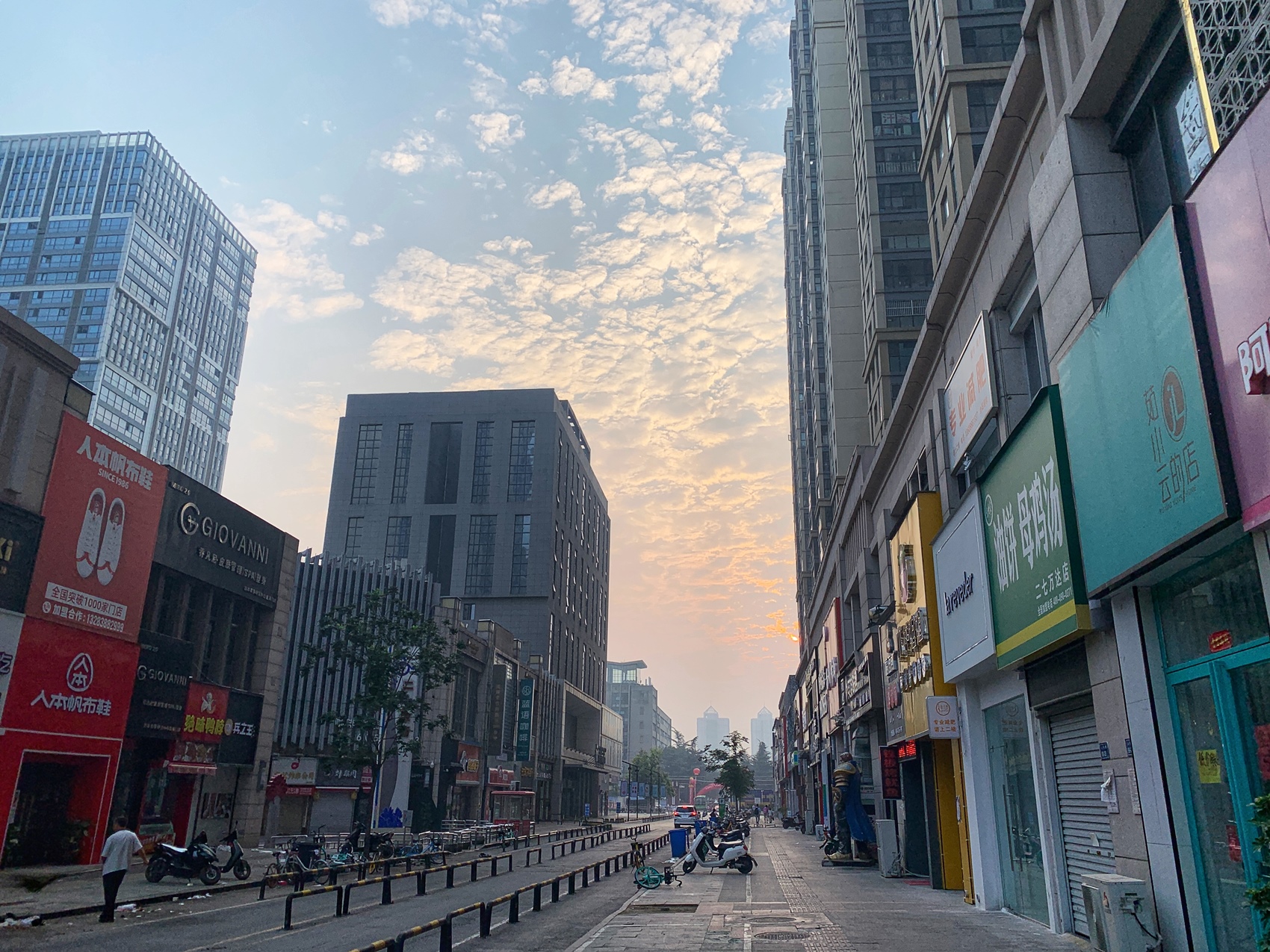 一张图一句话 二七万达上班时的路